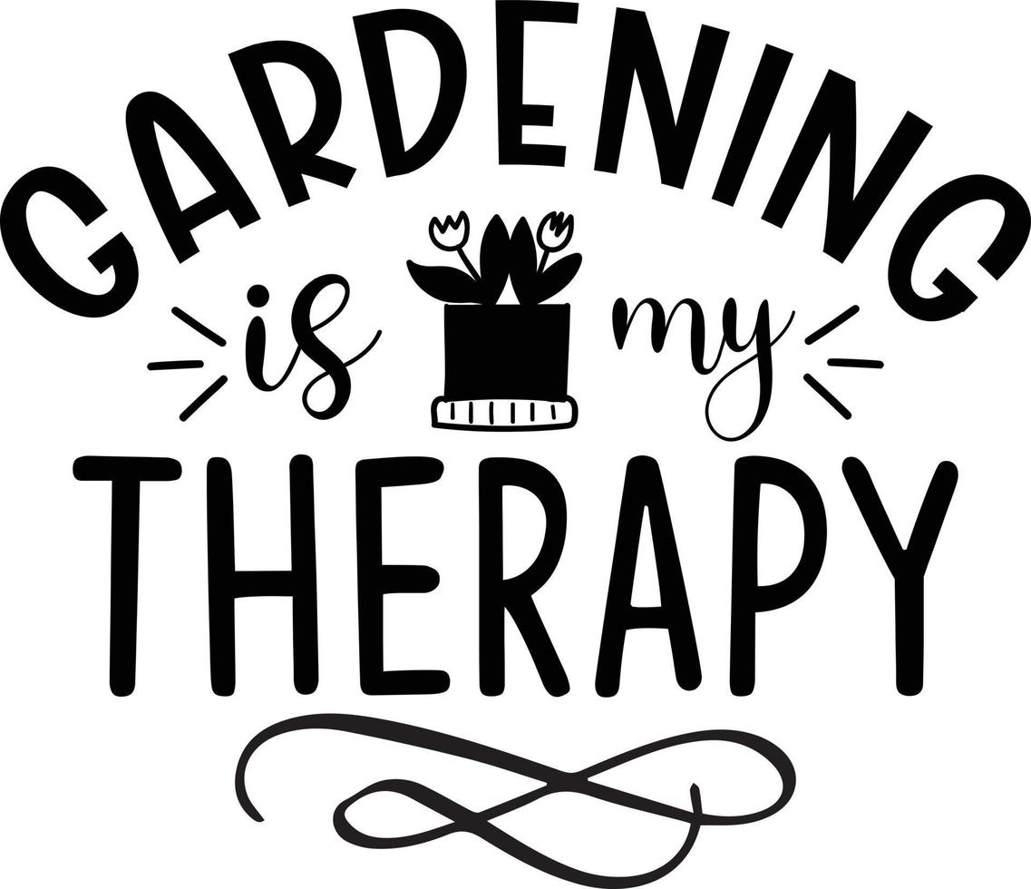 Garden Svg Design vector