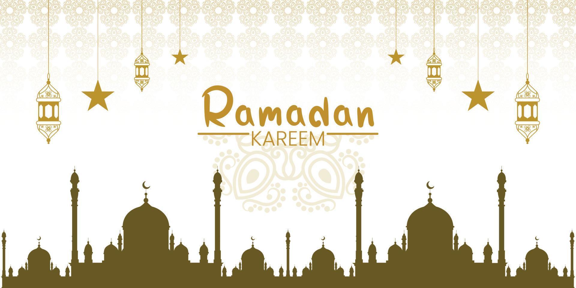 ramadan kareem vector file banner