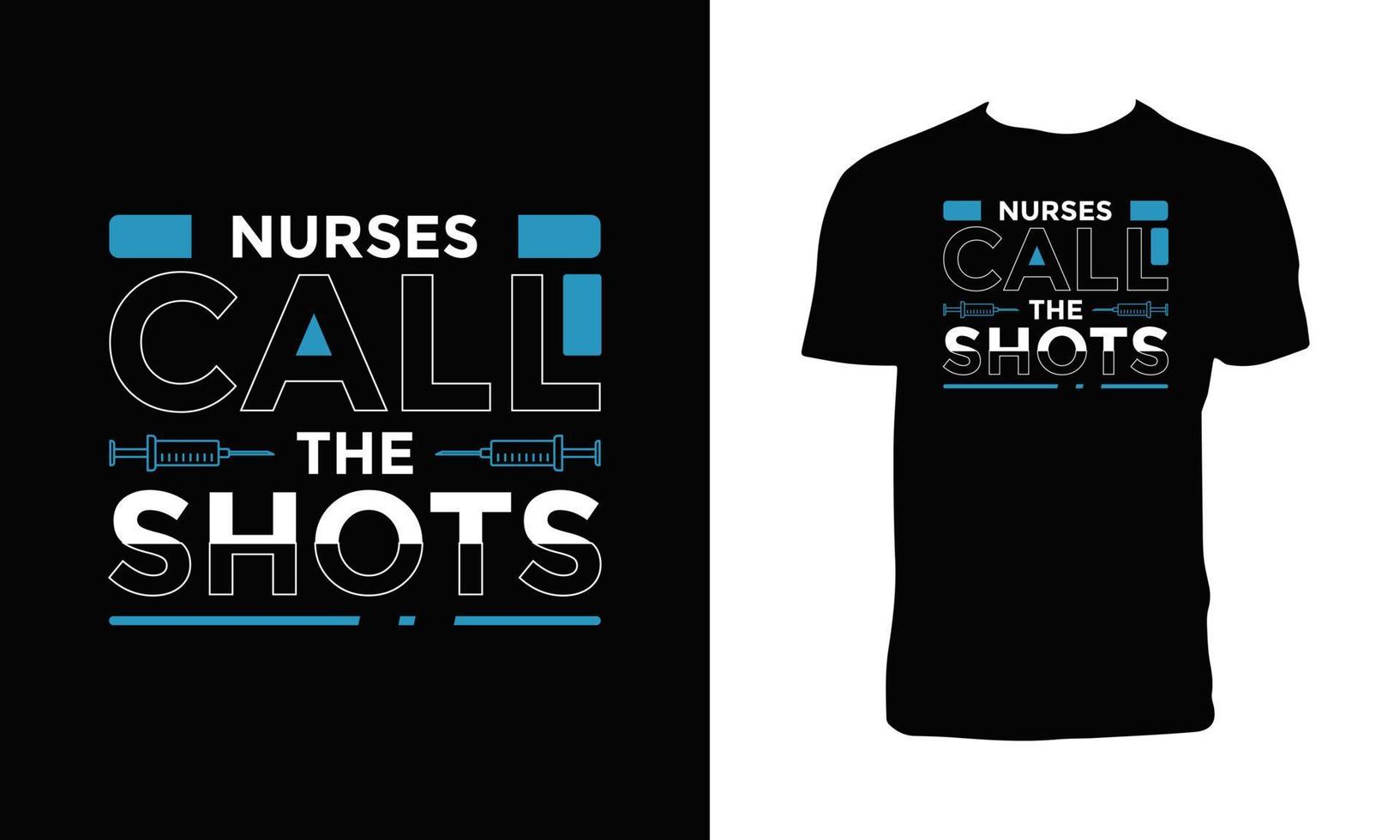 Nurse Typography T Shirt Design And Vector Illustration