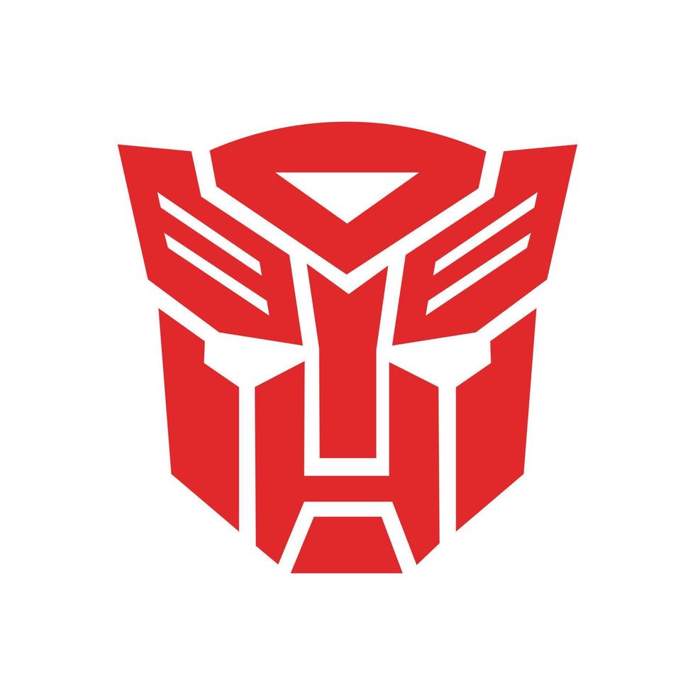 transformadores, autobots logo vector