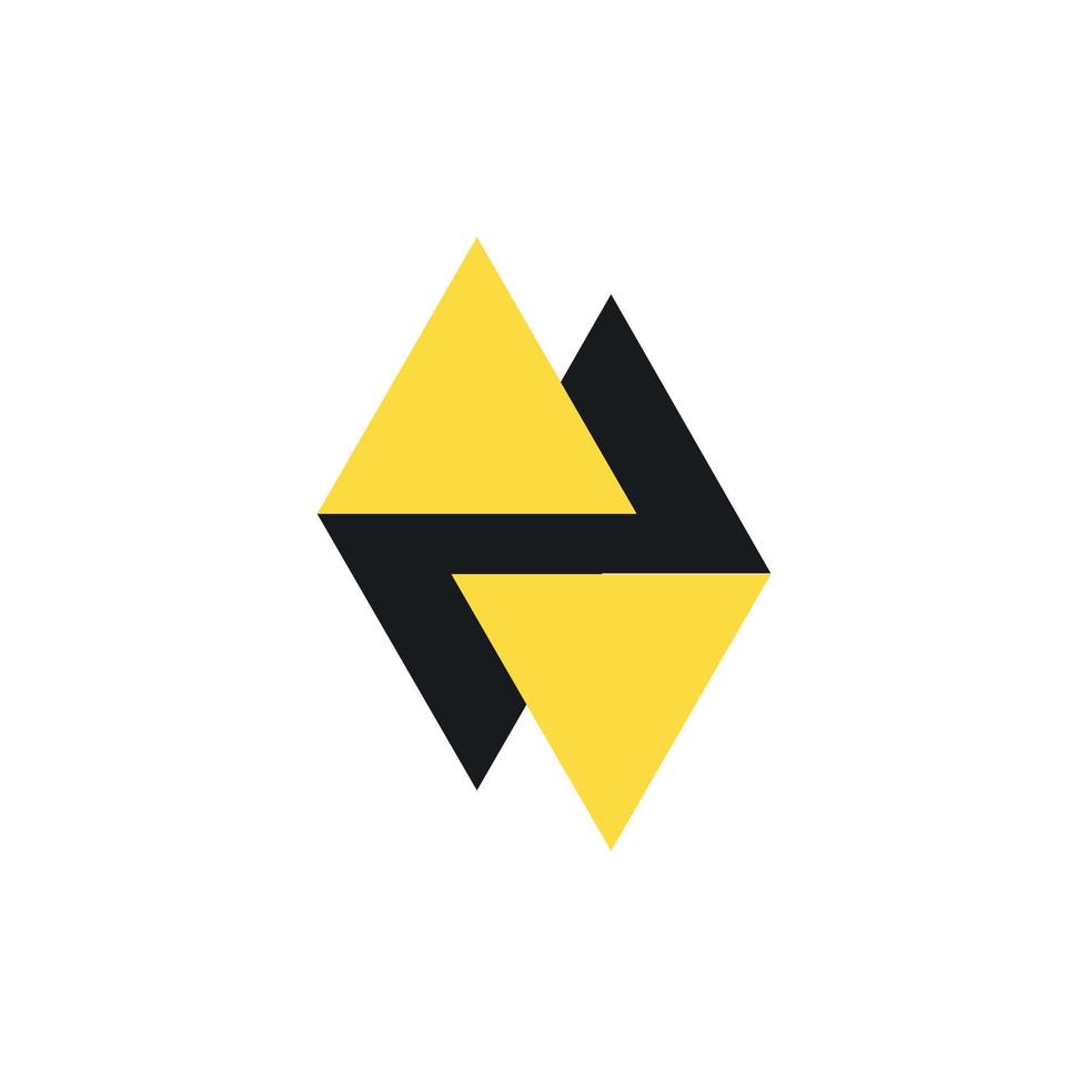 Minimal triangles background vector