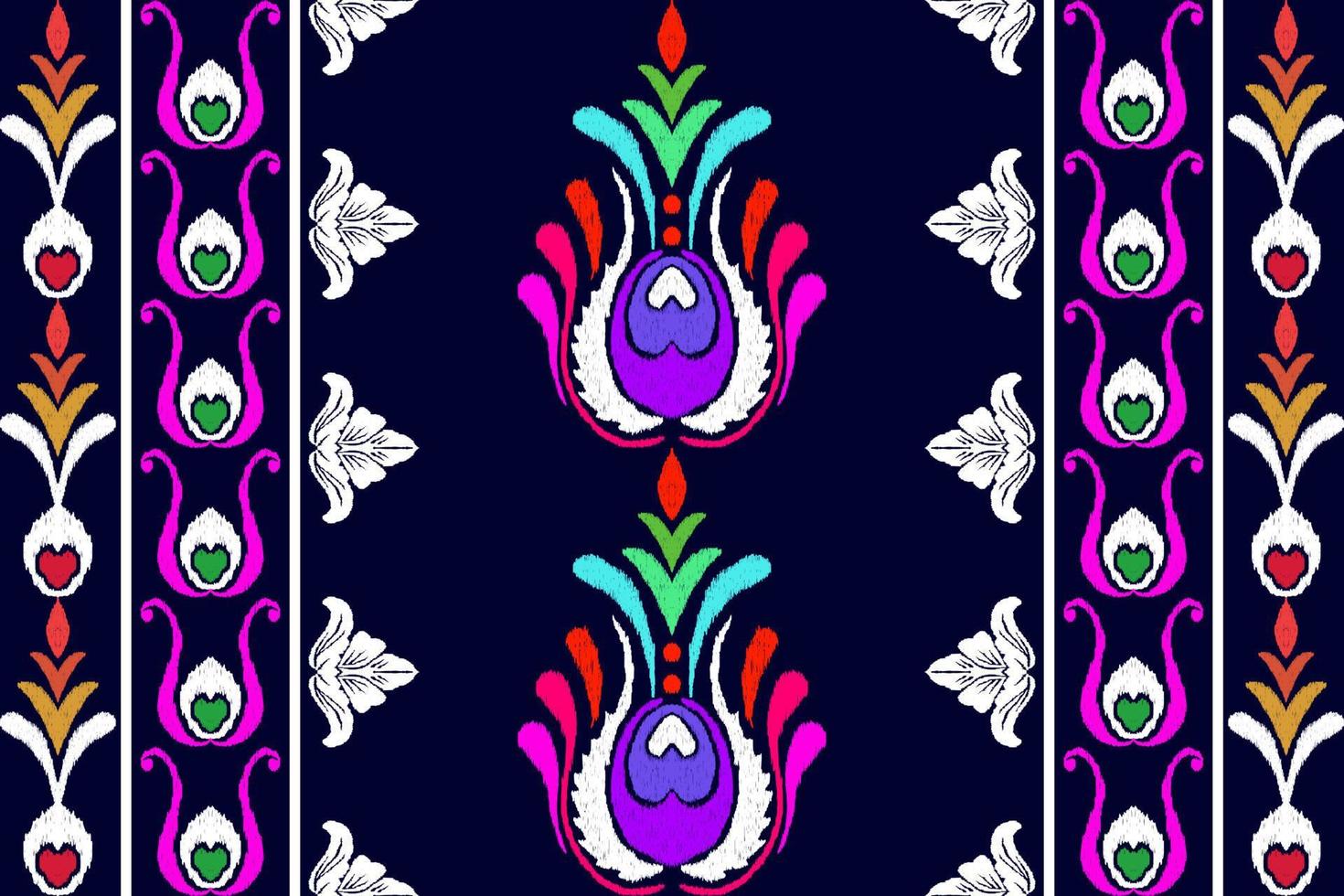 patchwork floral pattern with paisley and indian flower motifs. damask style pattern for textil and decoration vector
