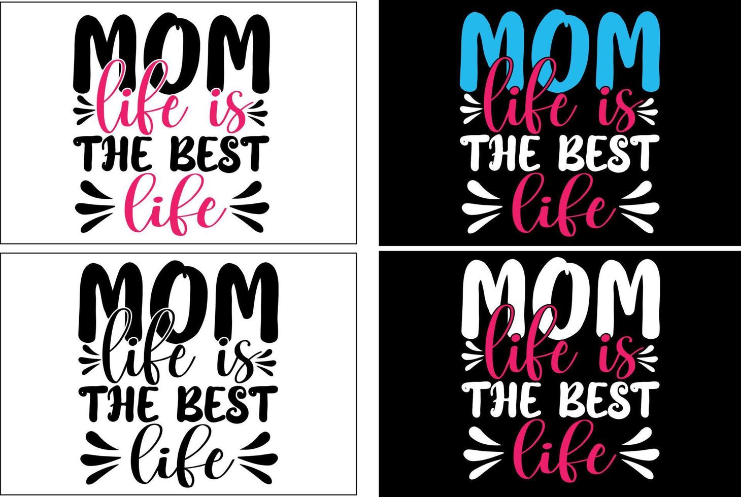 Mom t shirt  bundle or mothers day t shirt bundle vector