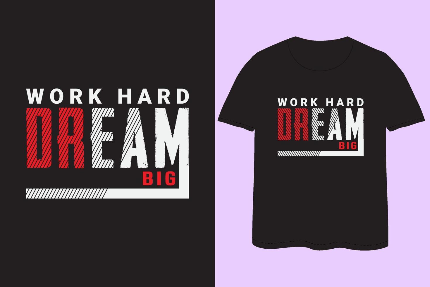 Dream big motivational quotes t shirt design 2023 vector