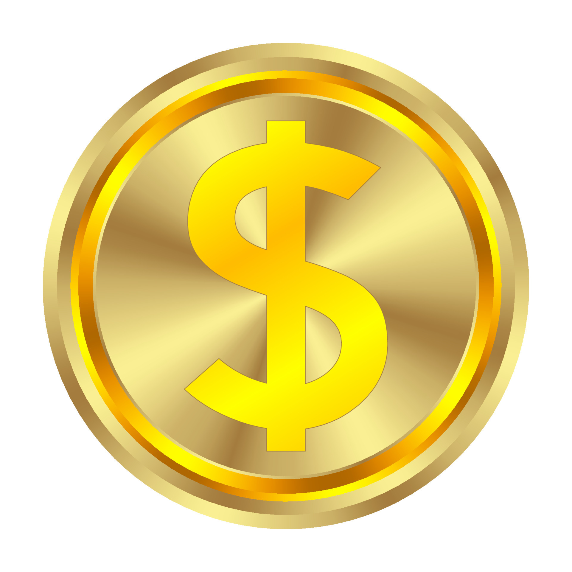 gold coin currency 21869163 Vector Art at Vecteezy