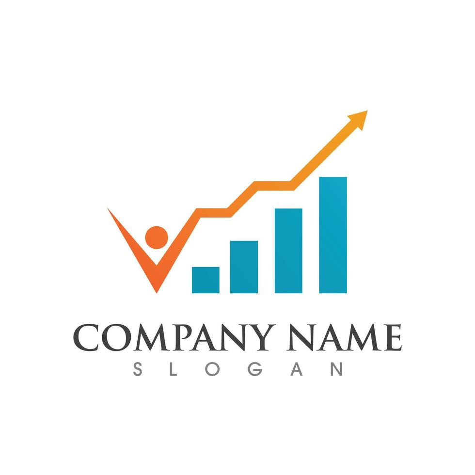 Business Finance Logo template vector