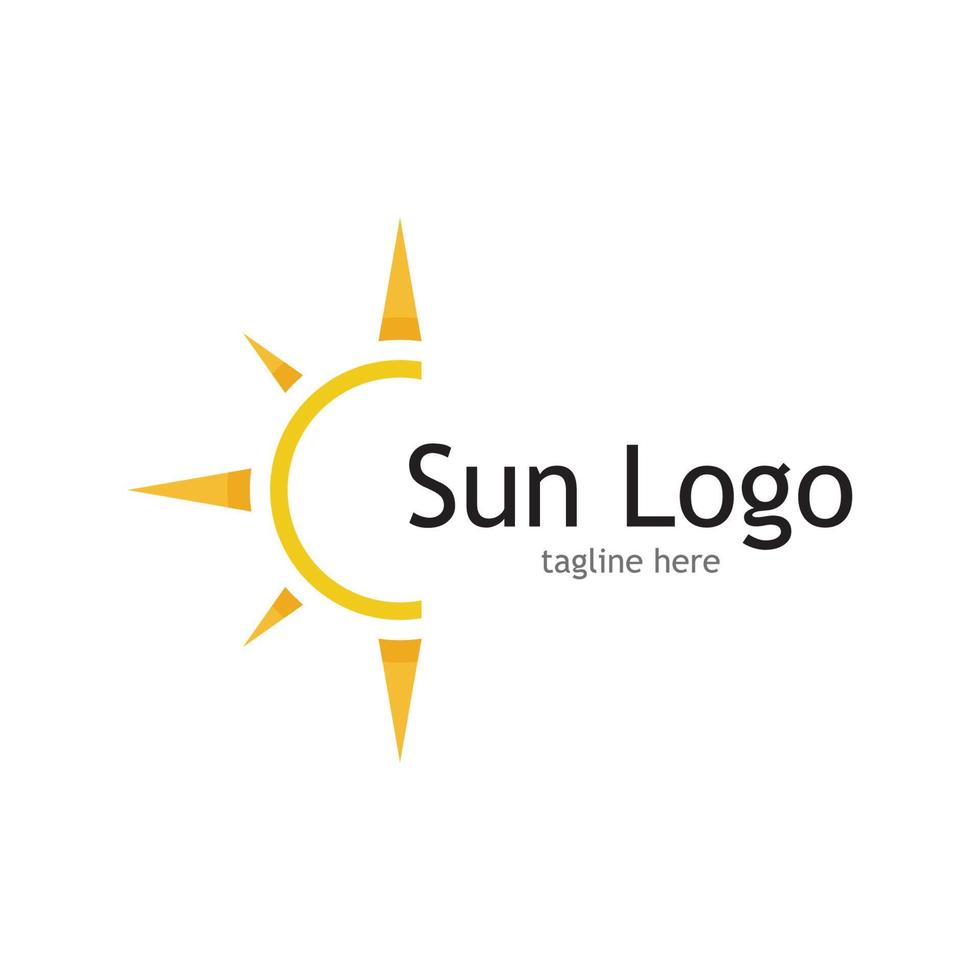 Sun Vector illustration Icon