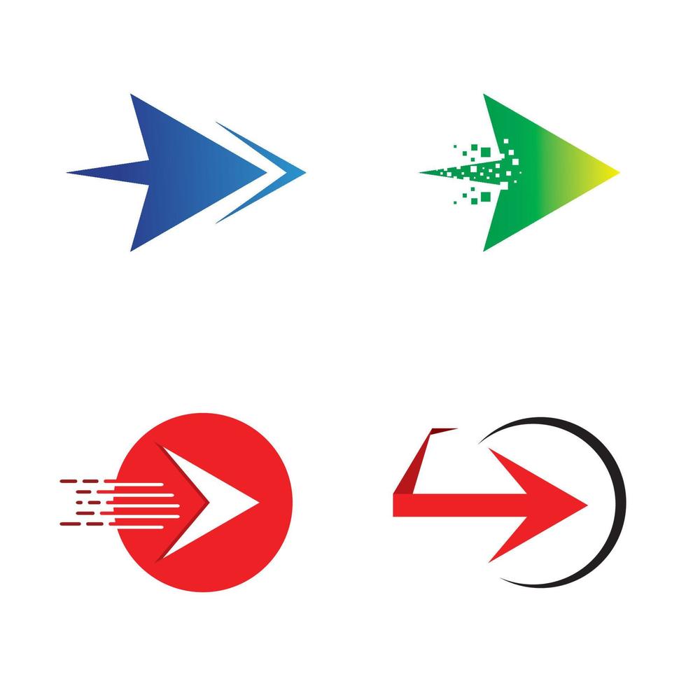 Arrow vector illustration icon
