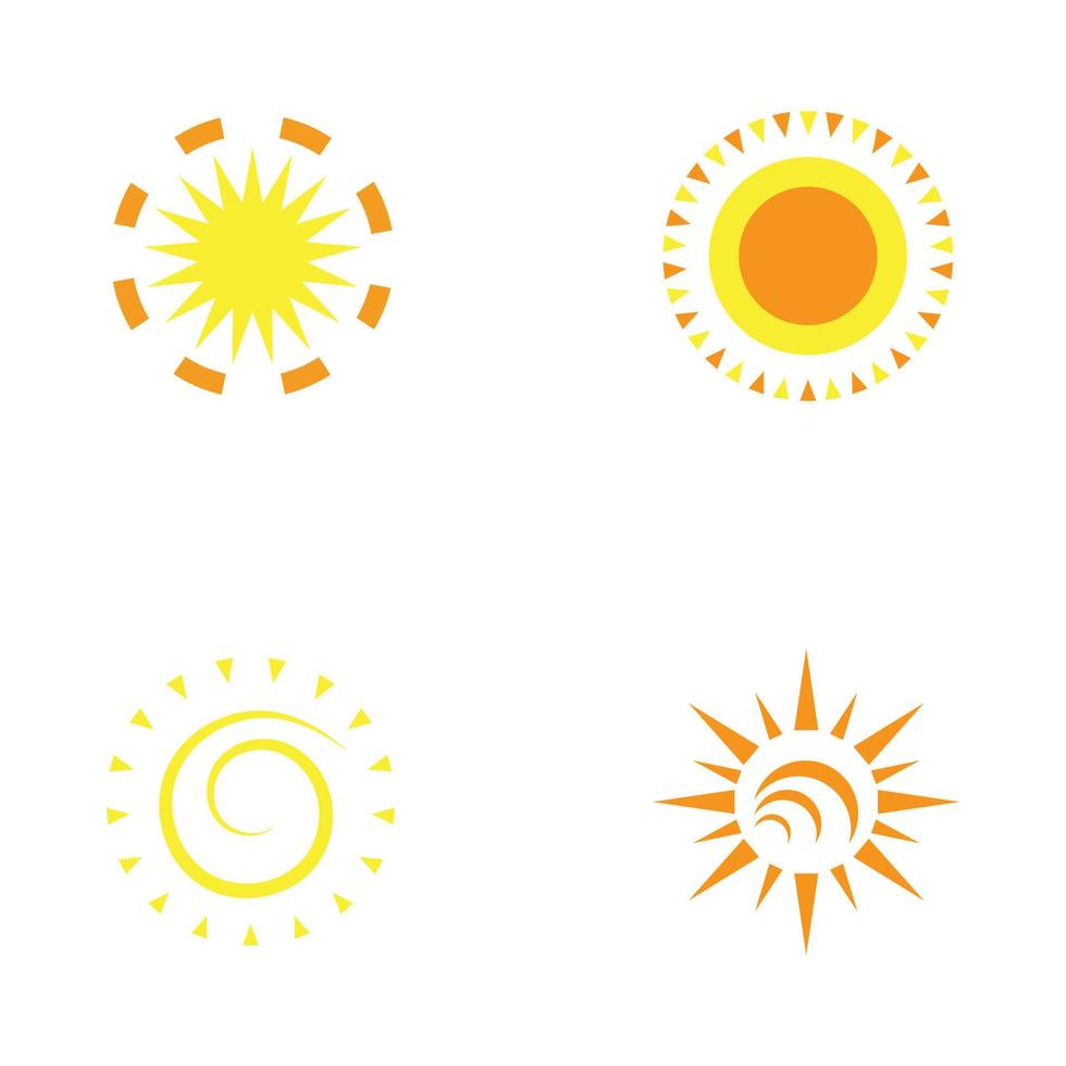 Sun Vector illustration Icon