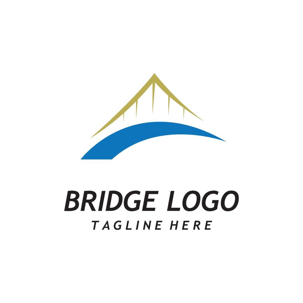 Bridge Logo Template vector icon