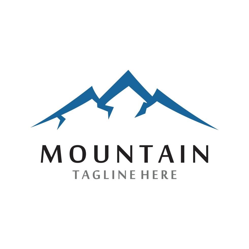 Mountain icon Logo vector