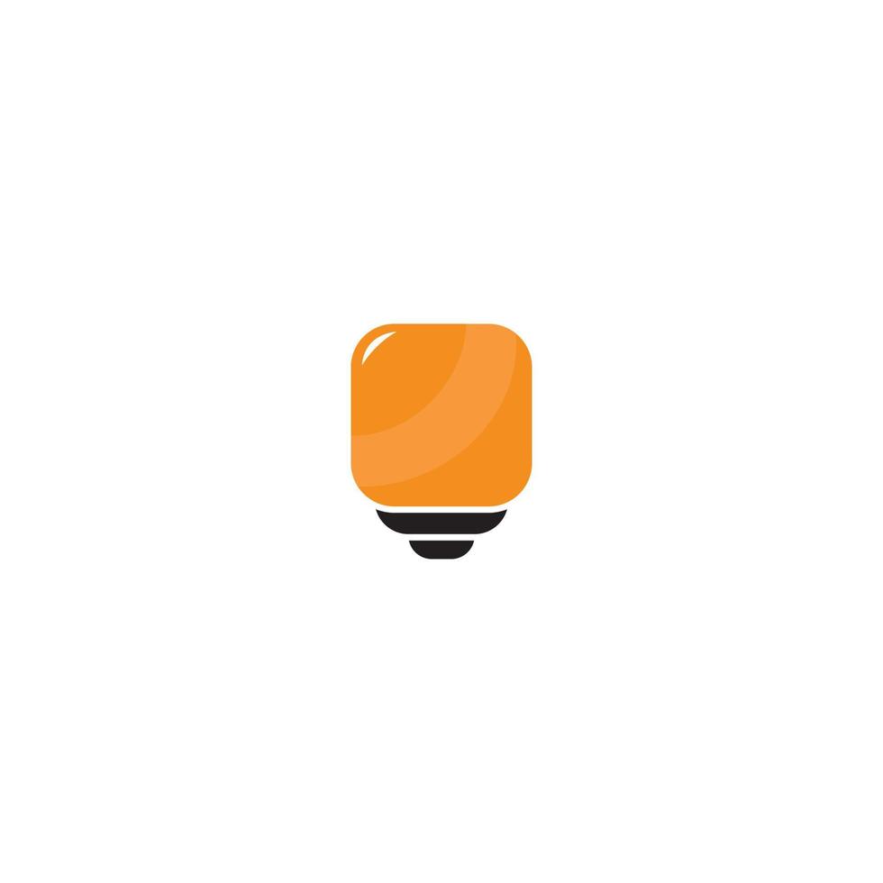 light bulb technology template vector logo icon