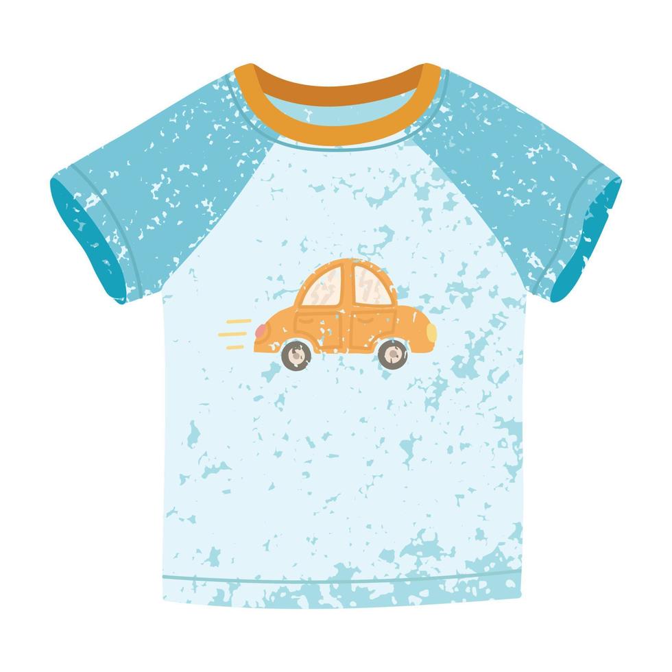 Baby T Shirt Colorful Illustration vector