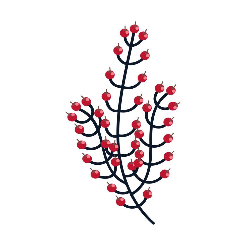 Berry Branch Illustration vector