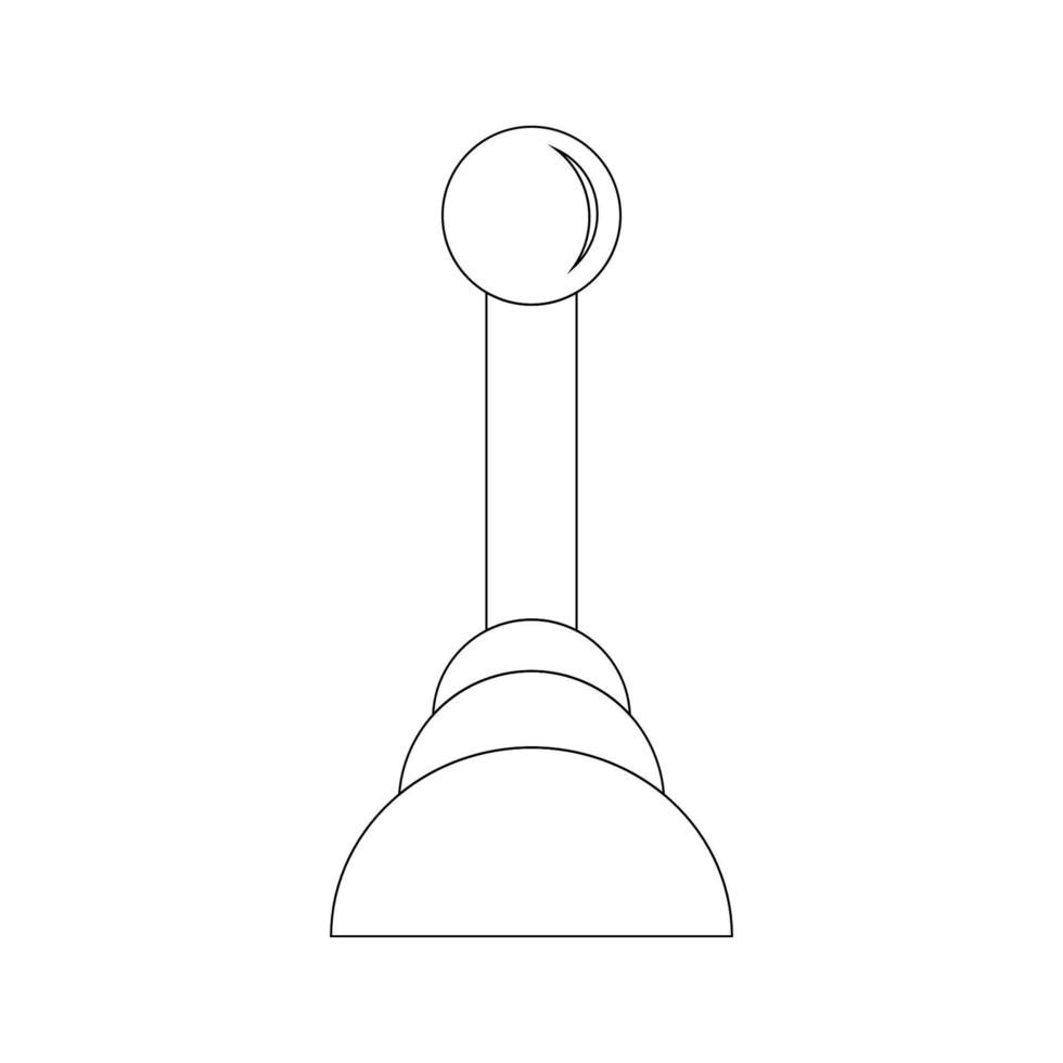 lever icons of various models vector