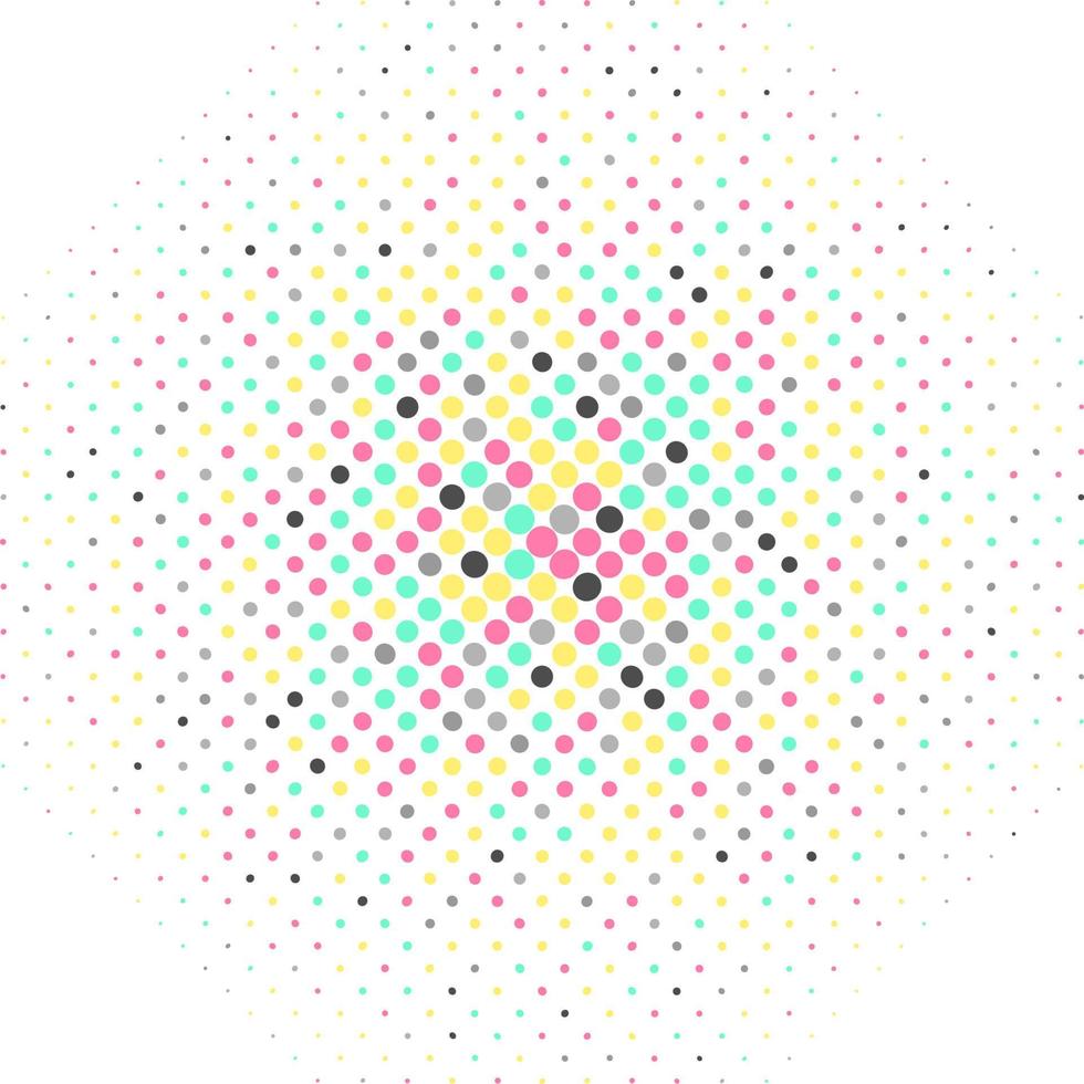 Colorful dot pattern. For creative editable background design. Party design. Comic background vector