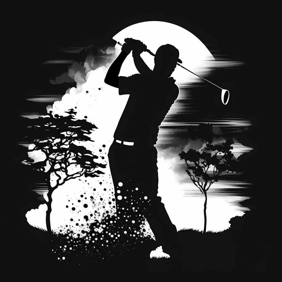 sport silhouette aesthetic photo