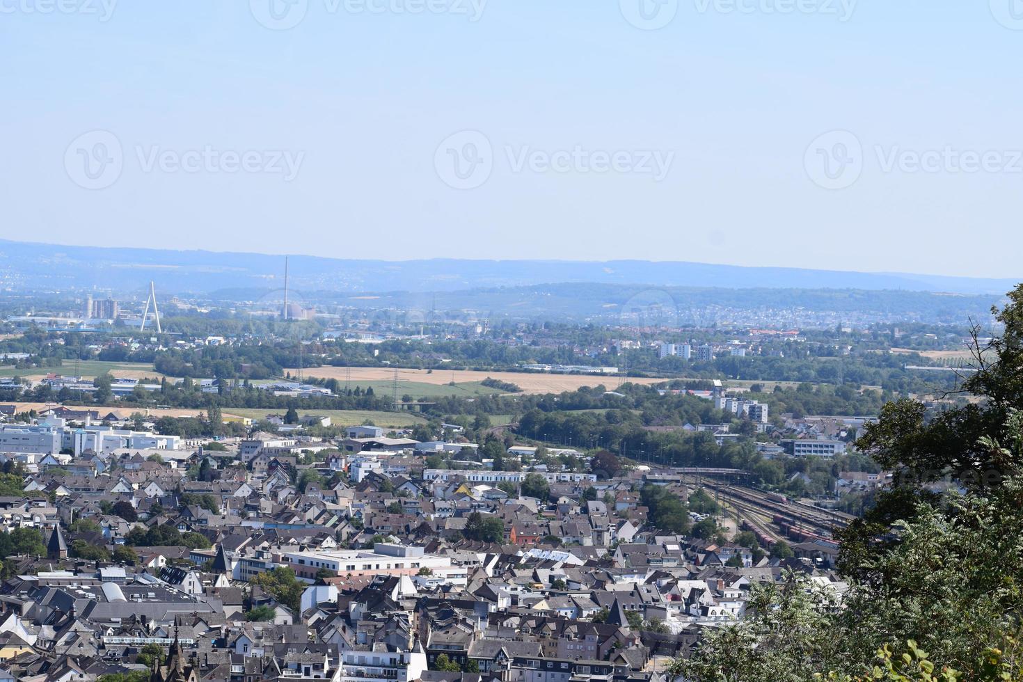 view Across Andernach photo