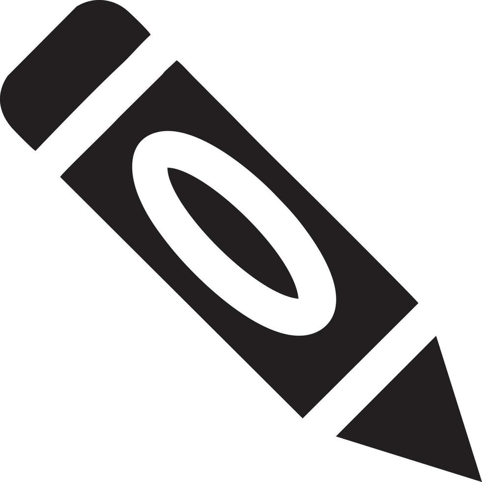 writing pen icon symbol in white background. Illustration of the sign pencil symbol vector image. EPS 10.