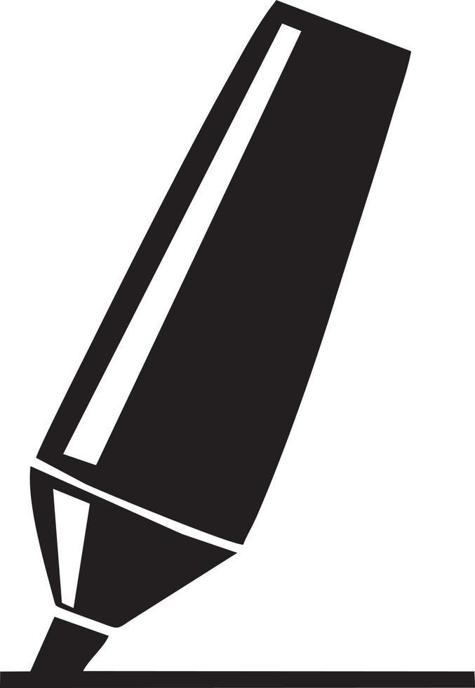 writing pen icon symbol in white background. Illustration of the sign pencil symbol vector image. EPS 10.