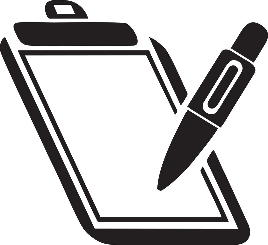 writing pen icon symbol in white background. Illustration of the sign pencil symbol vector image. EPS 10.