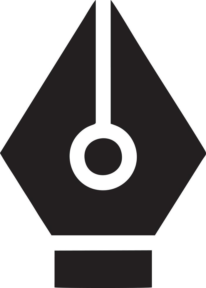 writing pen icon symbol in white background. Illustration of the sign pencil symbol vector image. EPS 10.