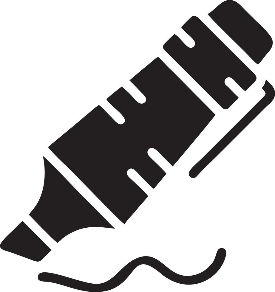 writing pen icon symbol in white background. Illustration of the sign pencil symbol vector image. EPS 10.
