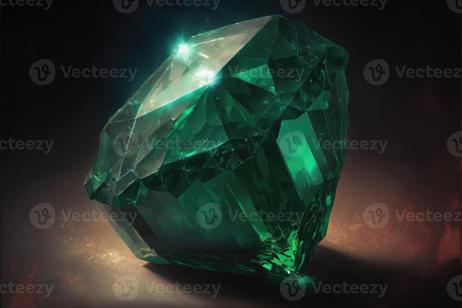 Emerald gem. Jewelry made with gemstones for banner, designer, jewelry shop. photo