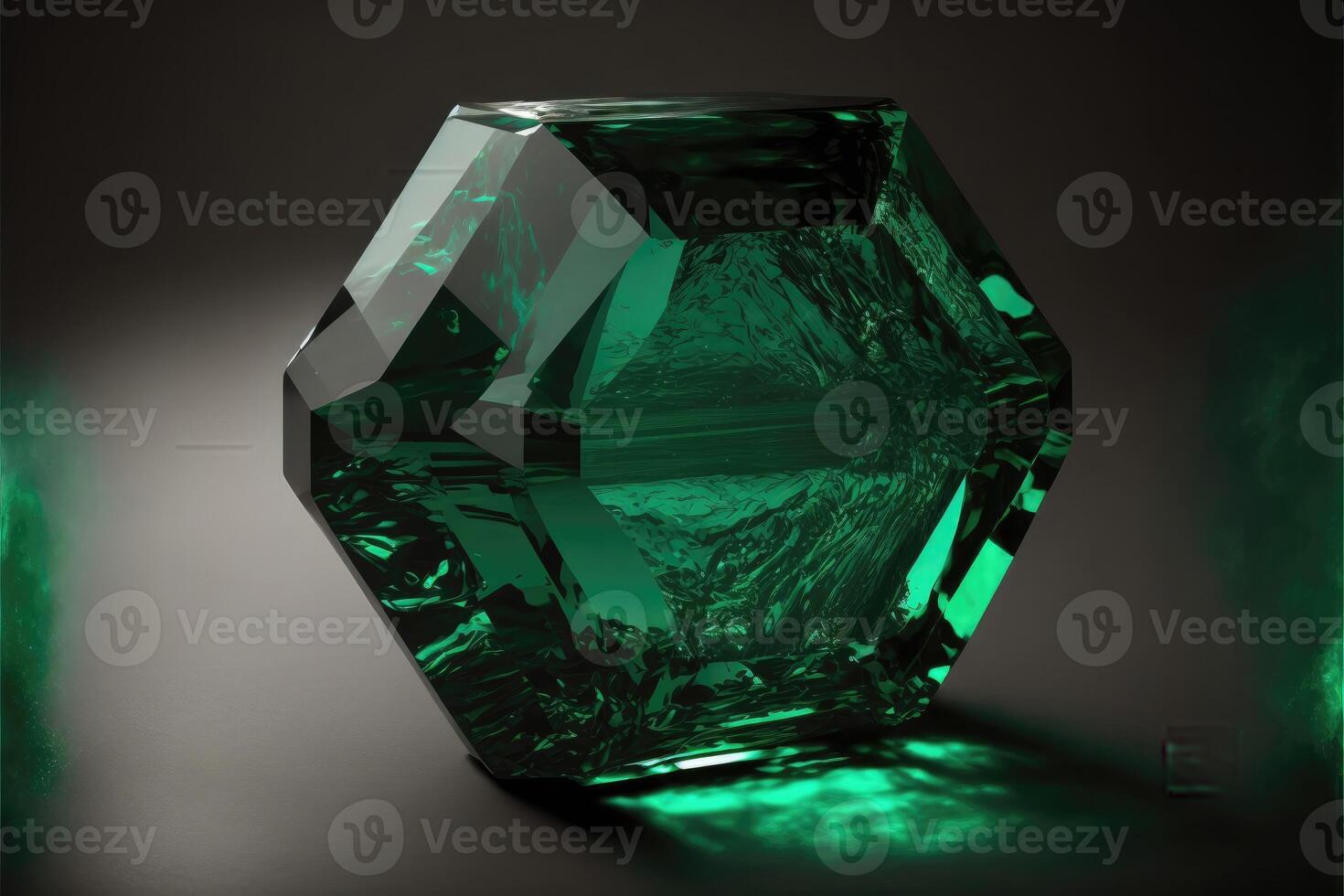 Emerald gem. Jewelry made with gemstones for banner, designer, jewelry shop. photo