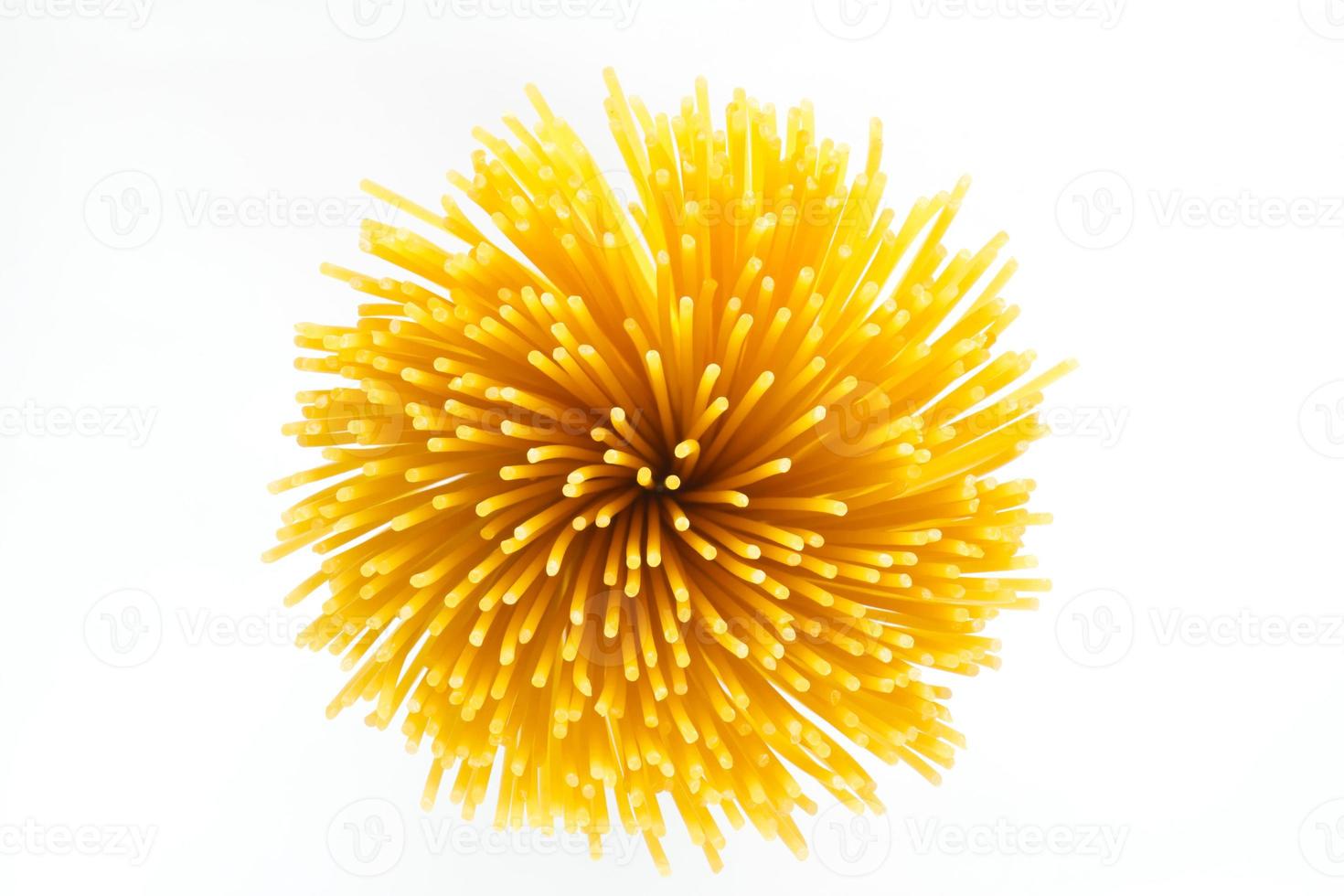 Italian Pasta on white photo