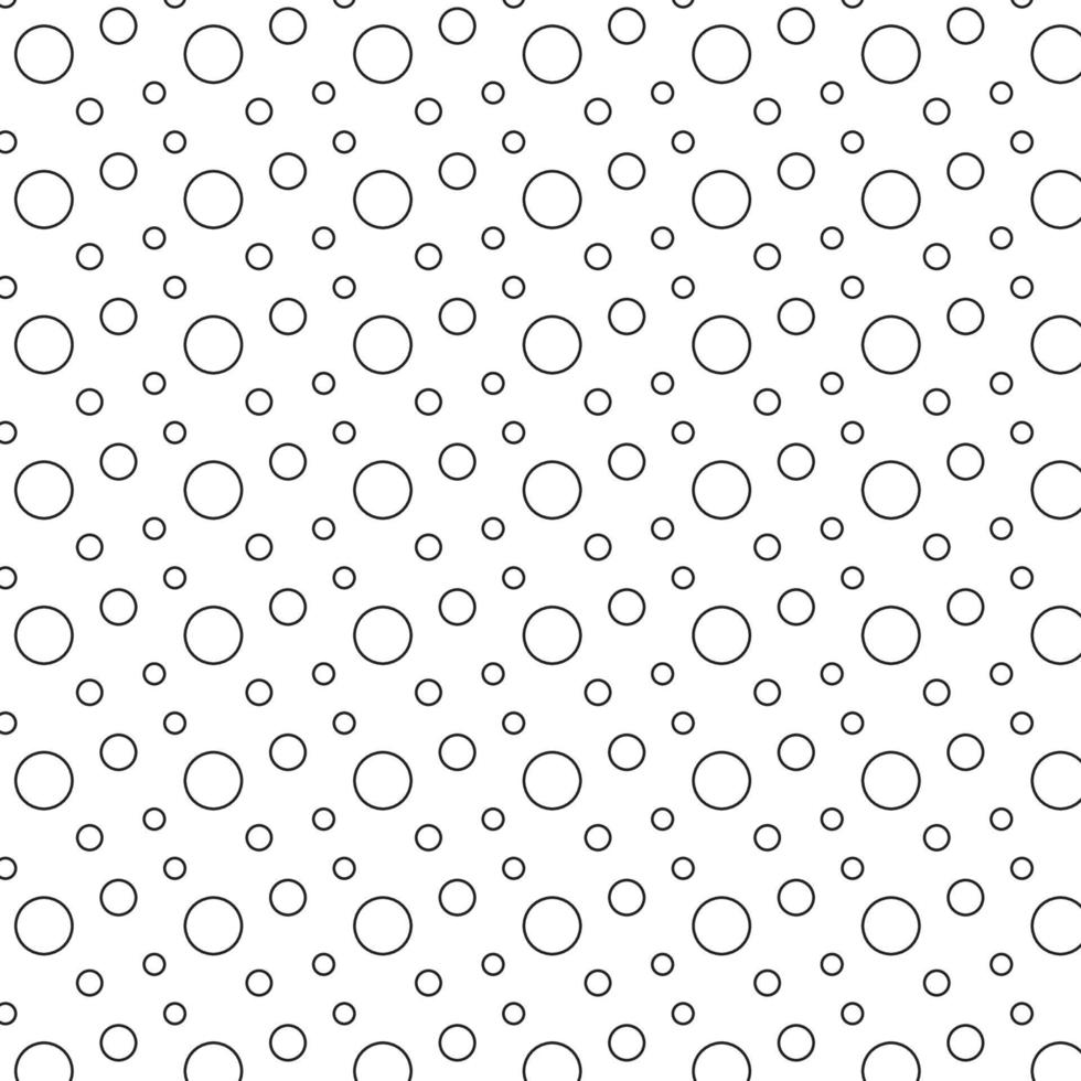 bubble pattern outline vector