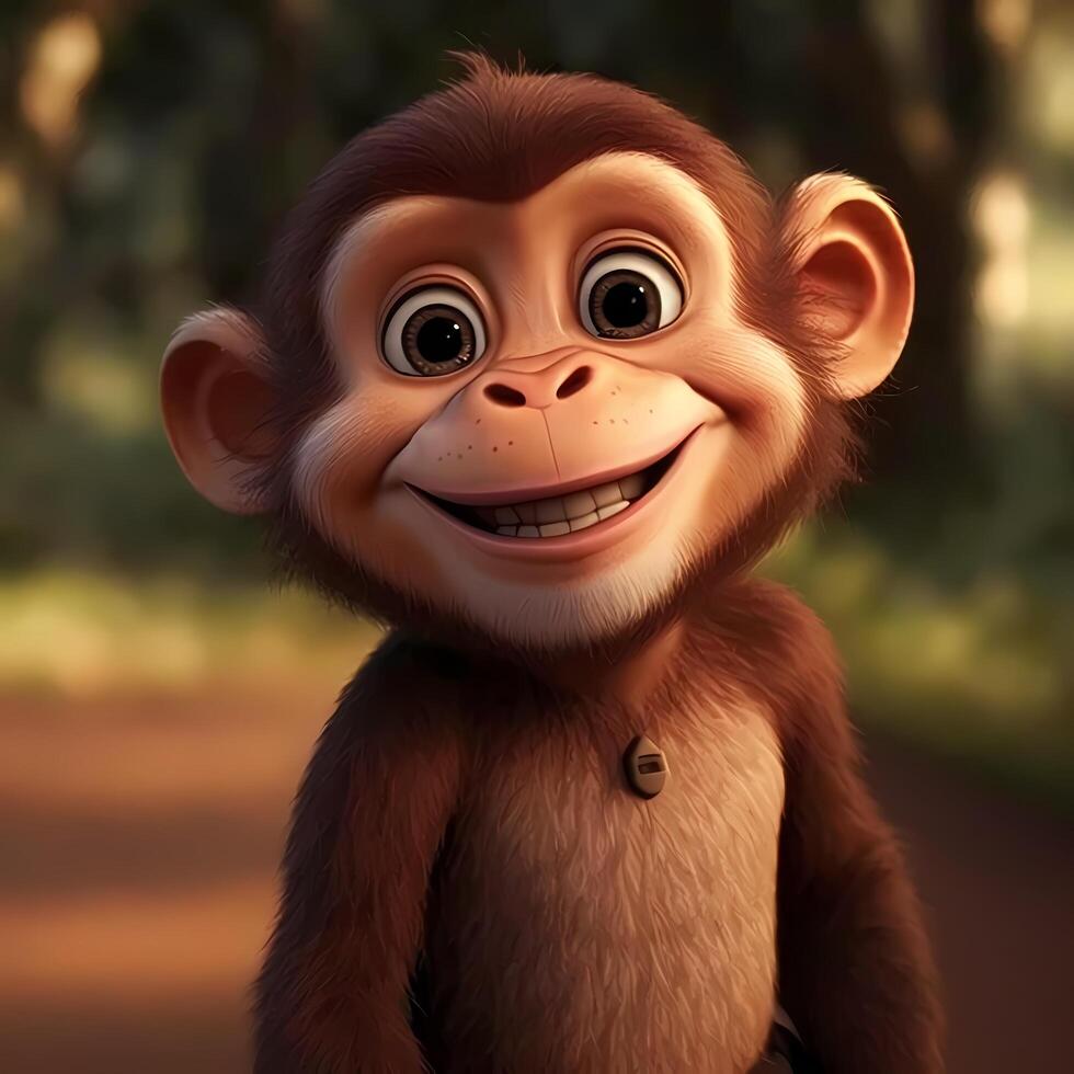 monkey animal illustration photo