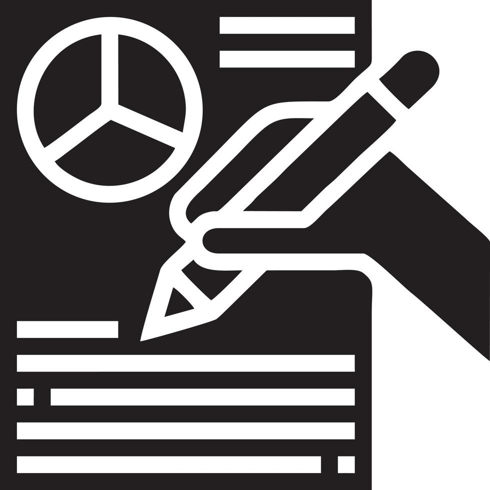 writing pen icon symbol in white background. Illustration of the sign pencil symbol vector image. EPS 10.