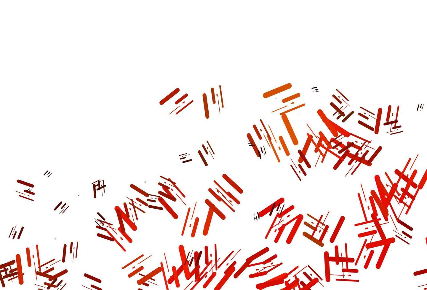 Light Orange vector template with repeated sticks.
