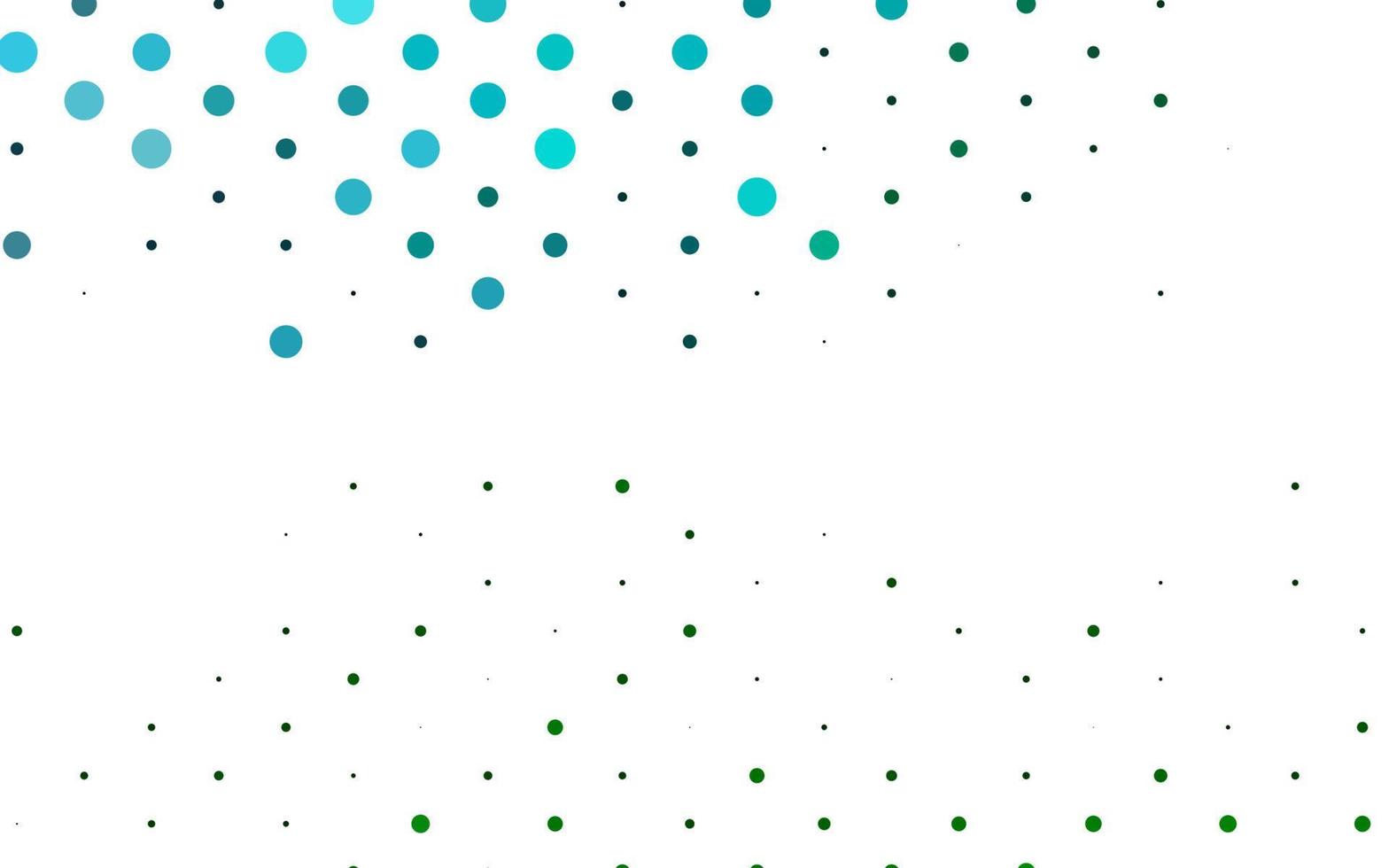 Light Blue, Green vector texture with disks.