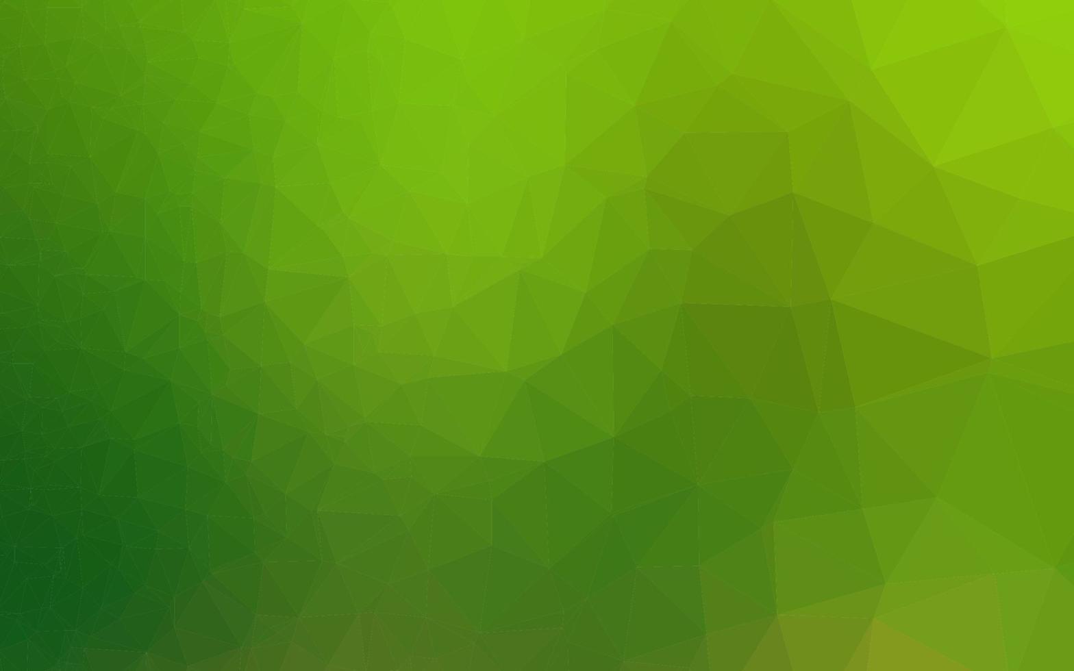 Light Green vector low poly texture.