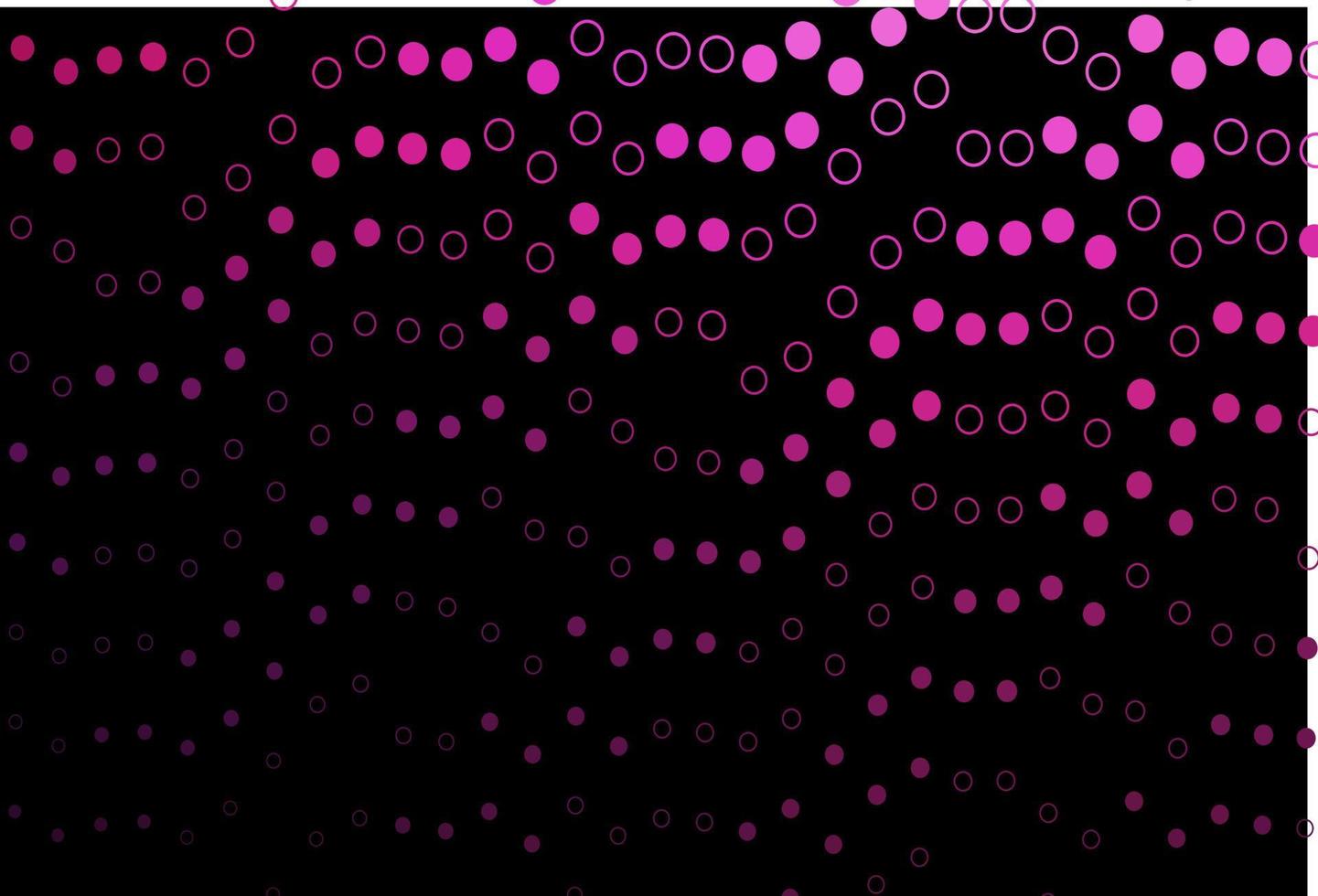 Dark Pink vector layout with circle shapes.