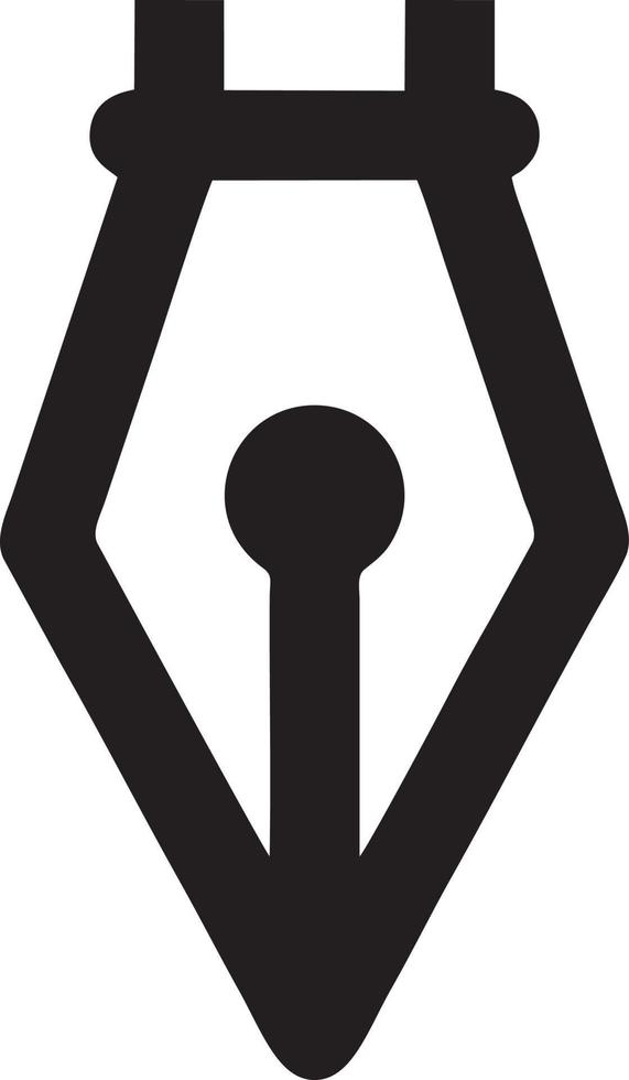 writing pen icon symbol in white background. Illustration of the sign pencil symbol vector image. EPS 10.