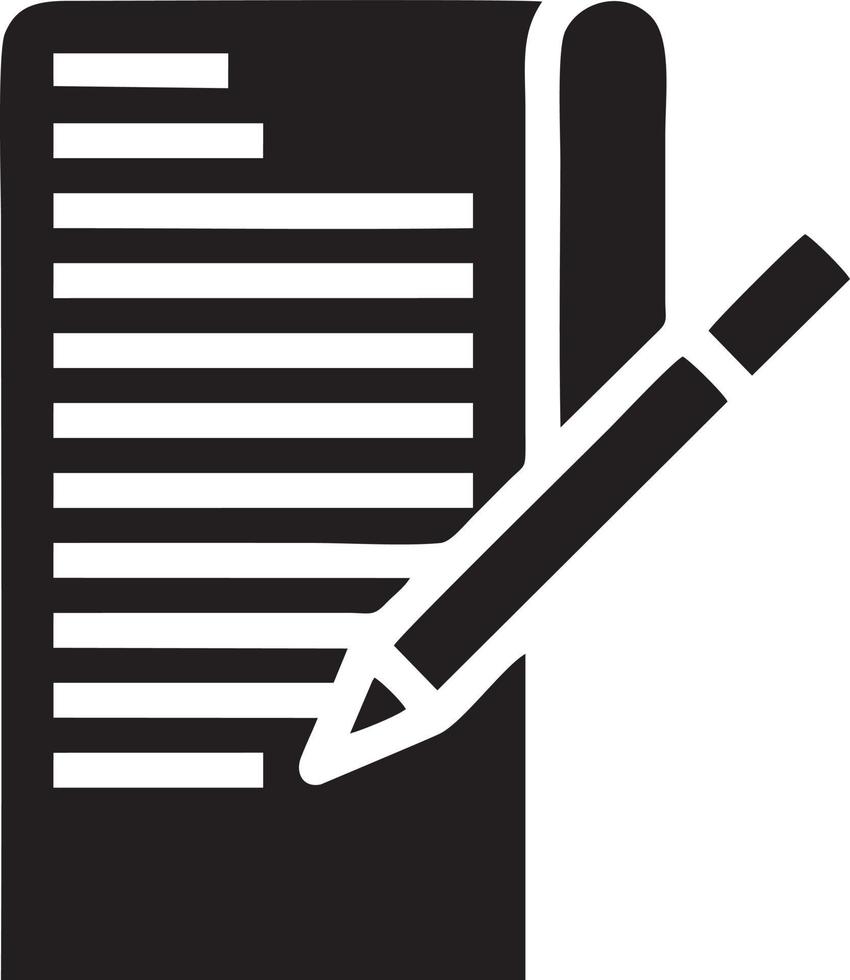 writing pen icon symbol in white background. Illustration of the sign pencil symbol vector image. EPS 10.