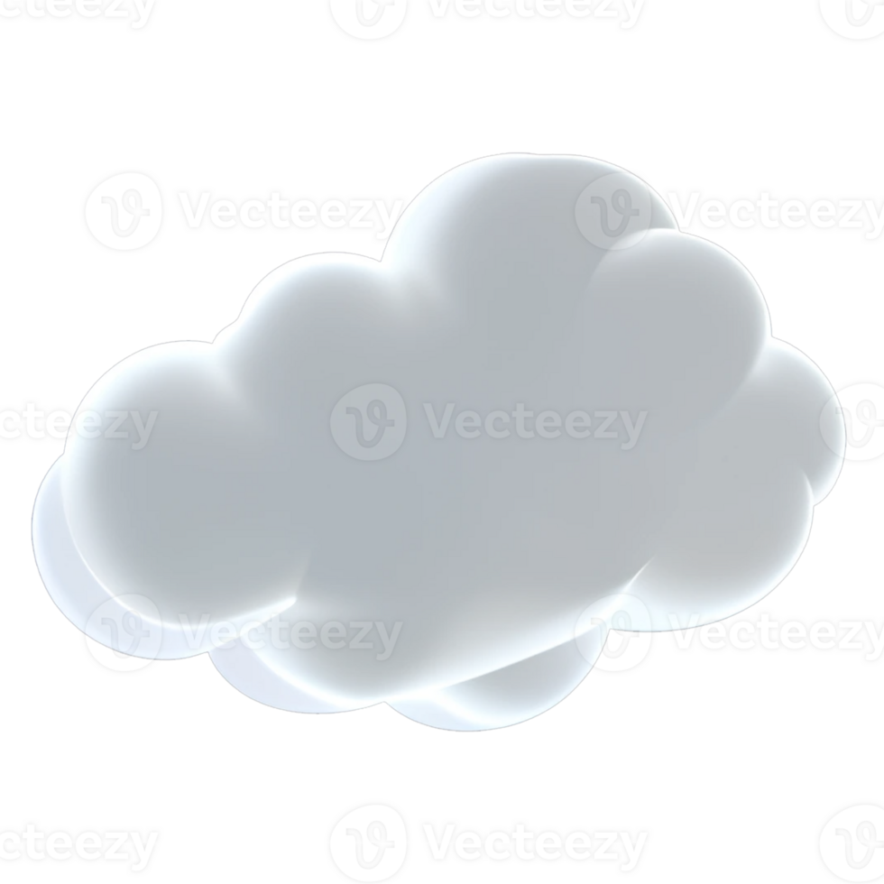 white cloud 3d rendered 21879166 PNG