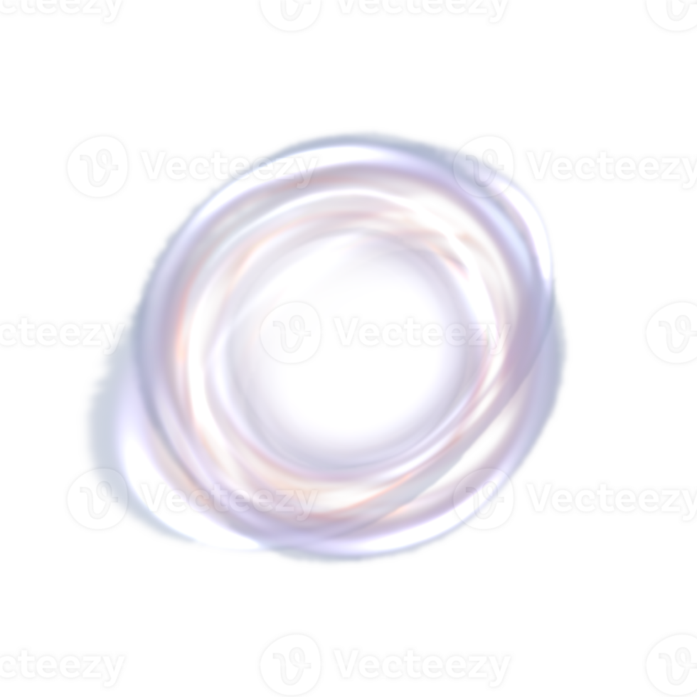 efecto de luz circular png