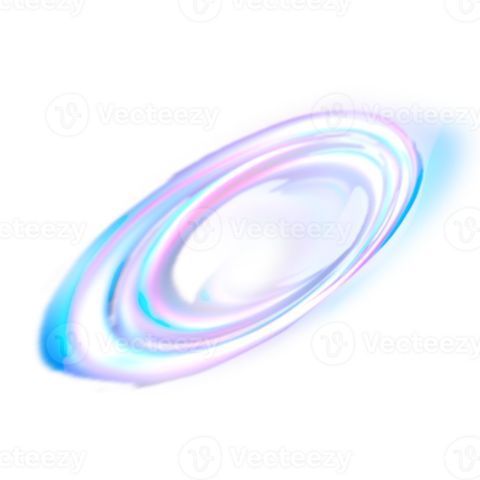 efeito de luz circular png