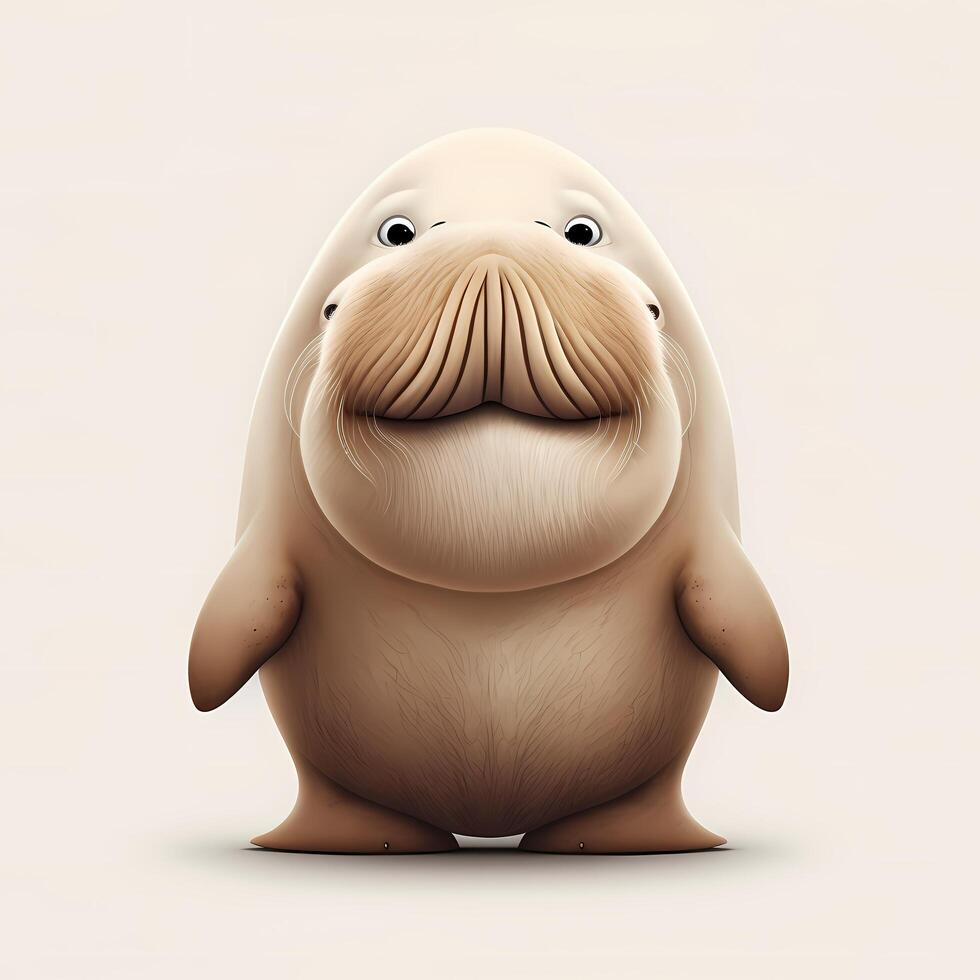 walrus animal illustration photo
