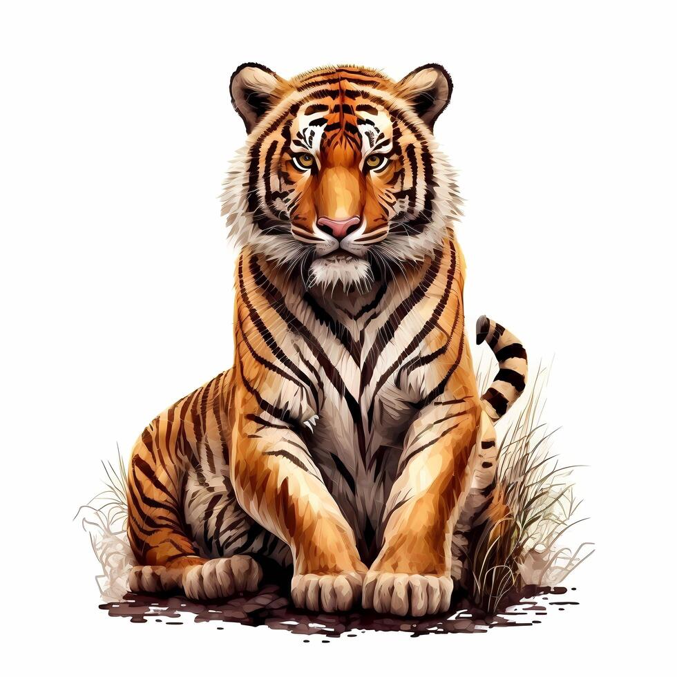 tiger animal illustration photo