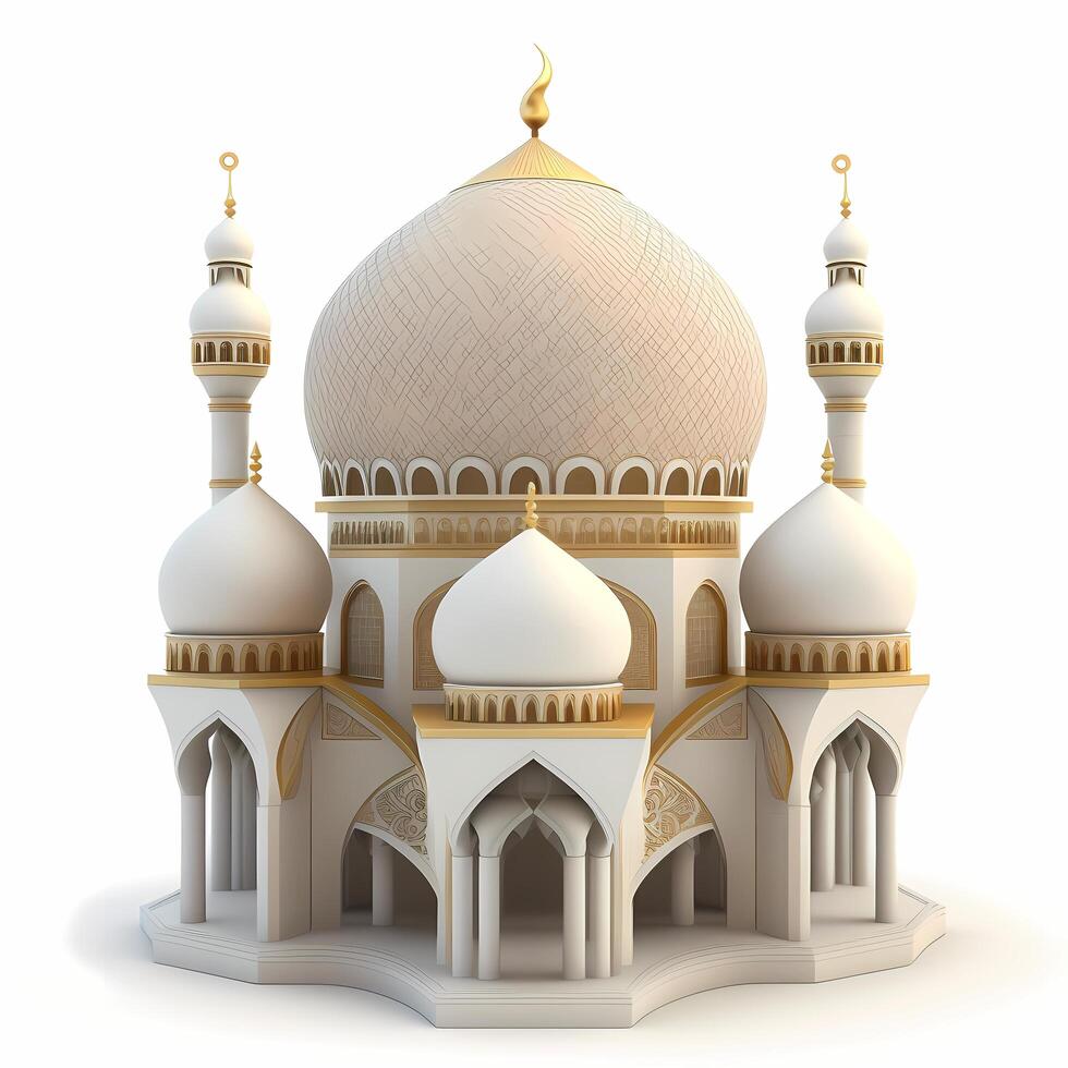 mosque AI Generated photo