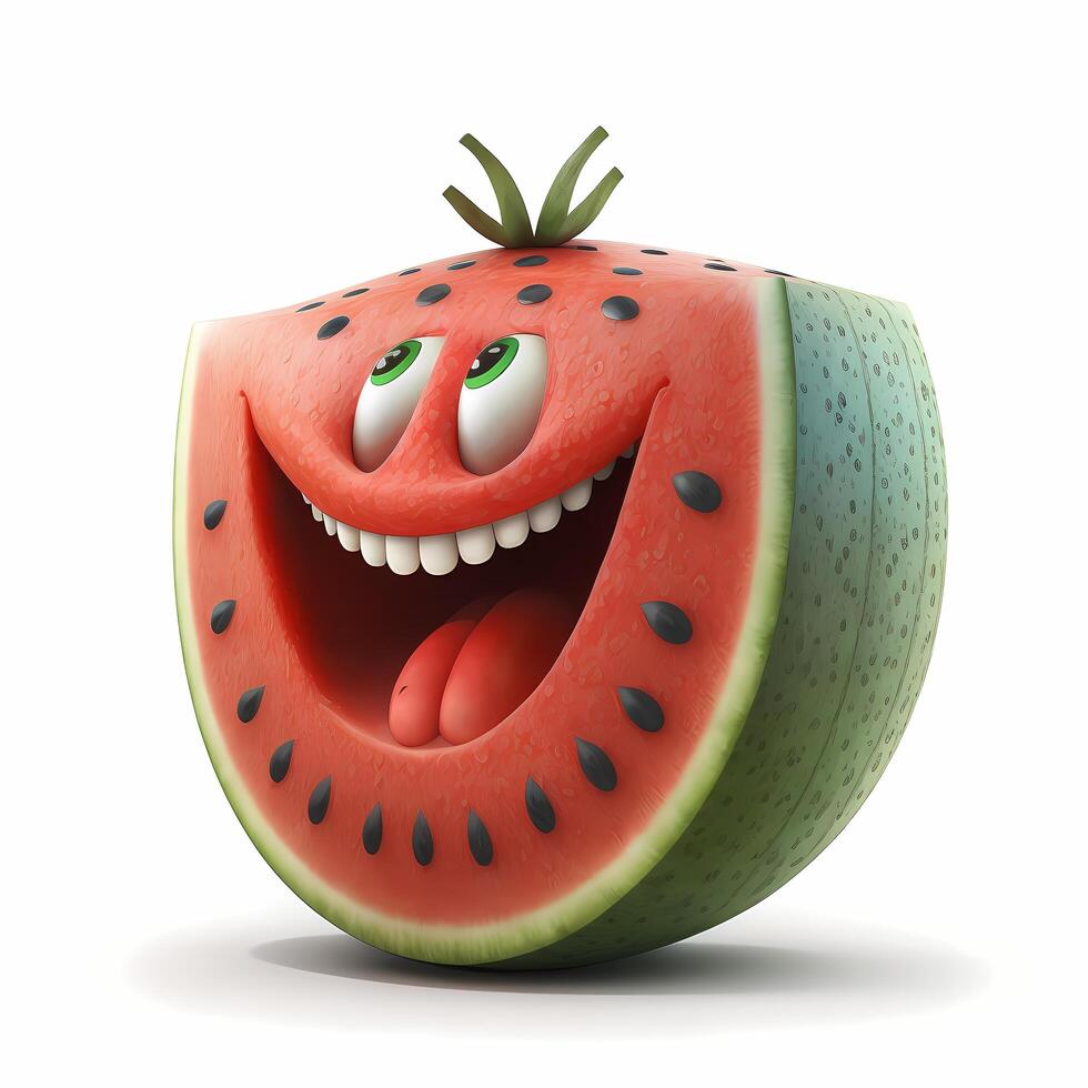 fruit happy character cute photo