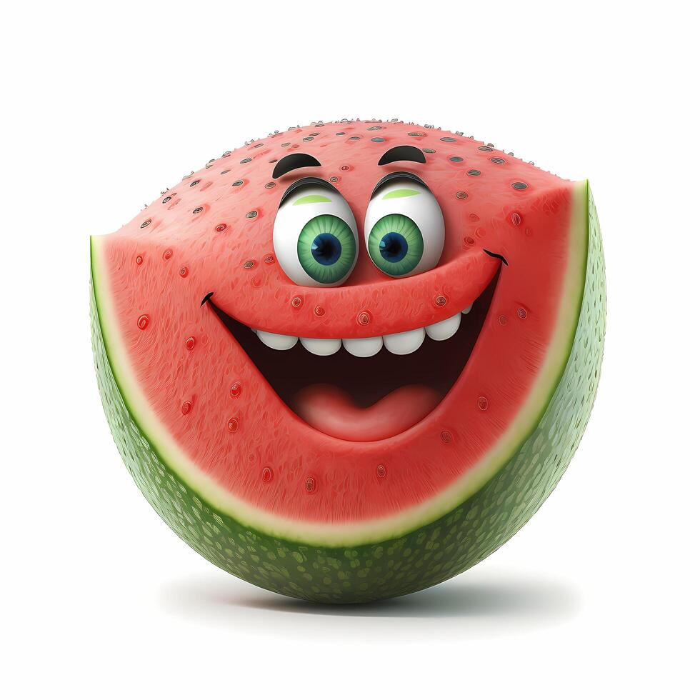 fruit happy character cute photo