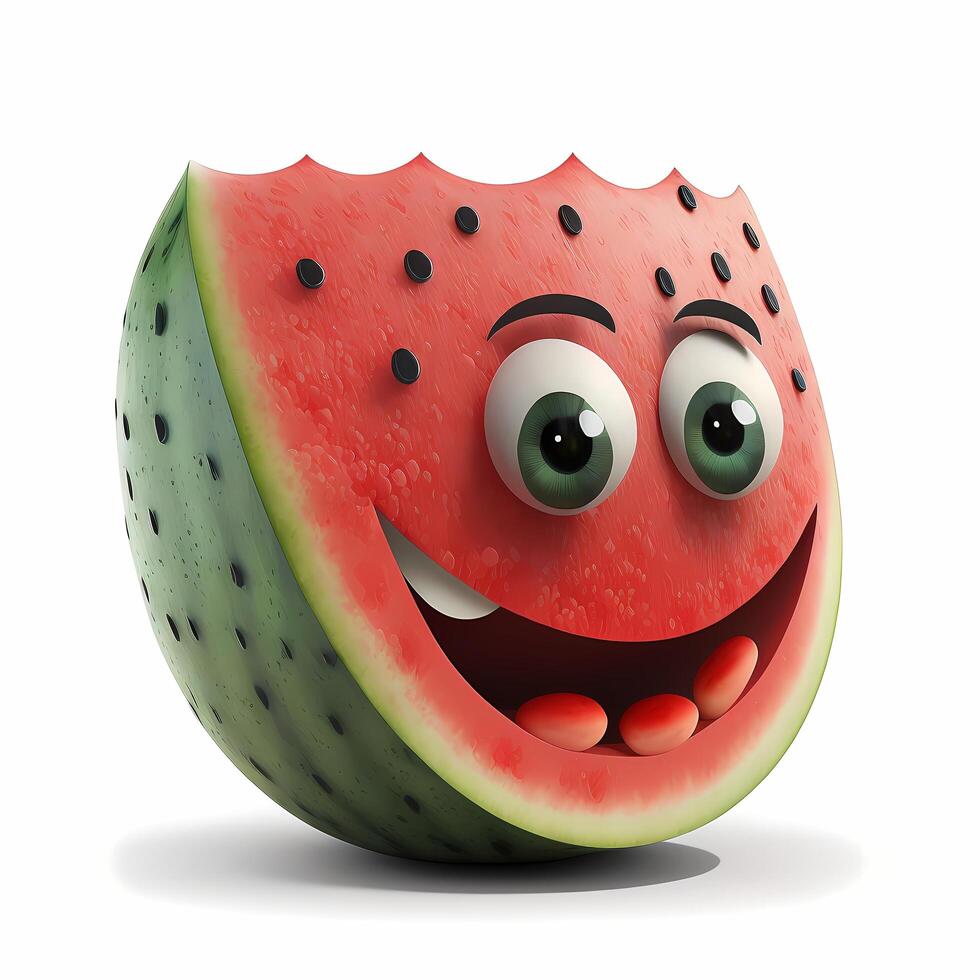 fruit happy character cute photo