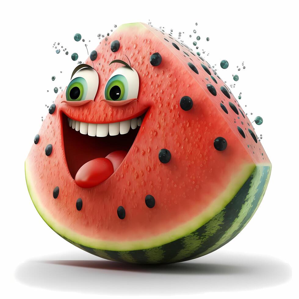 fruit happy character cute photo