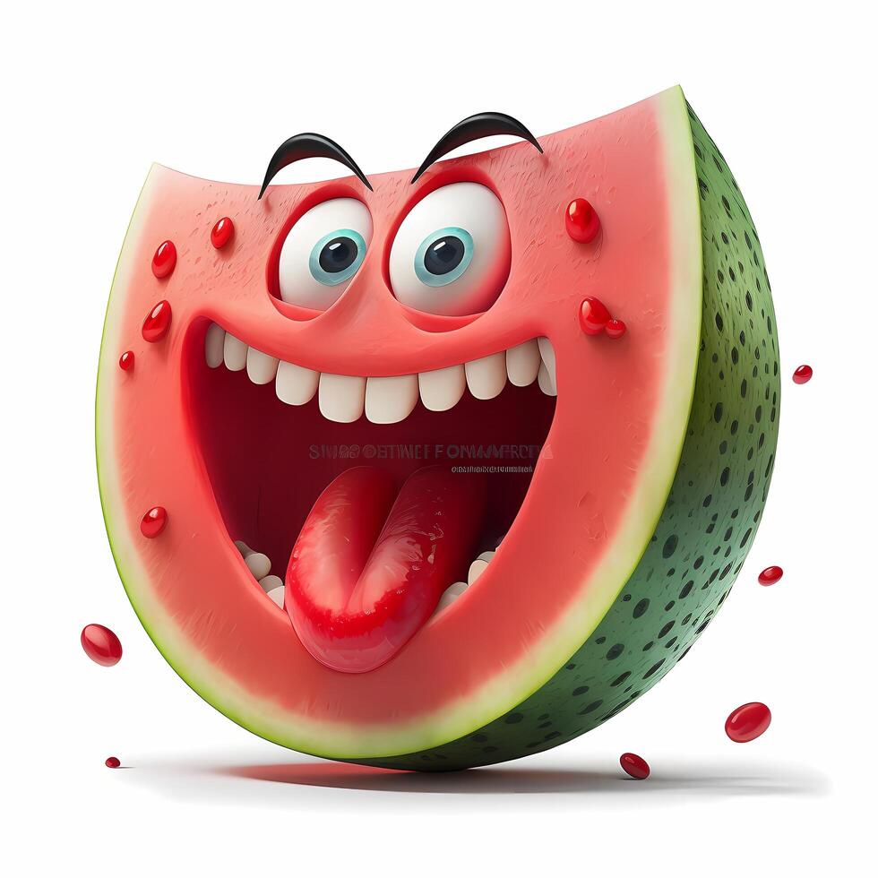 fruit happy character cute photo